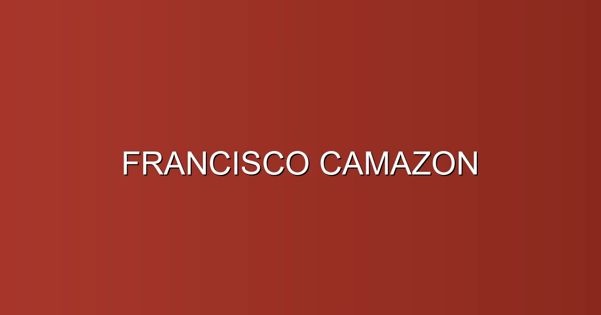 FRANCISCO CAMAZON en Palencia: Abogado